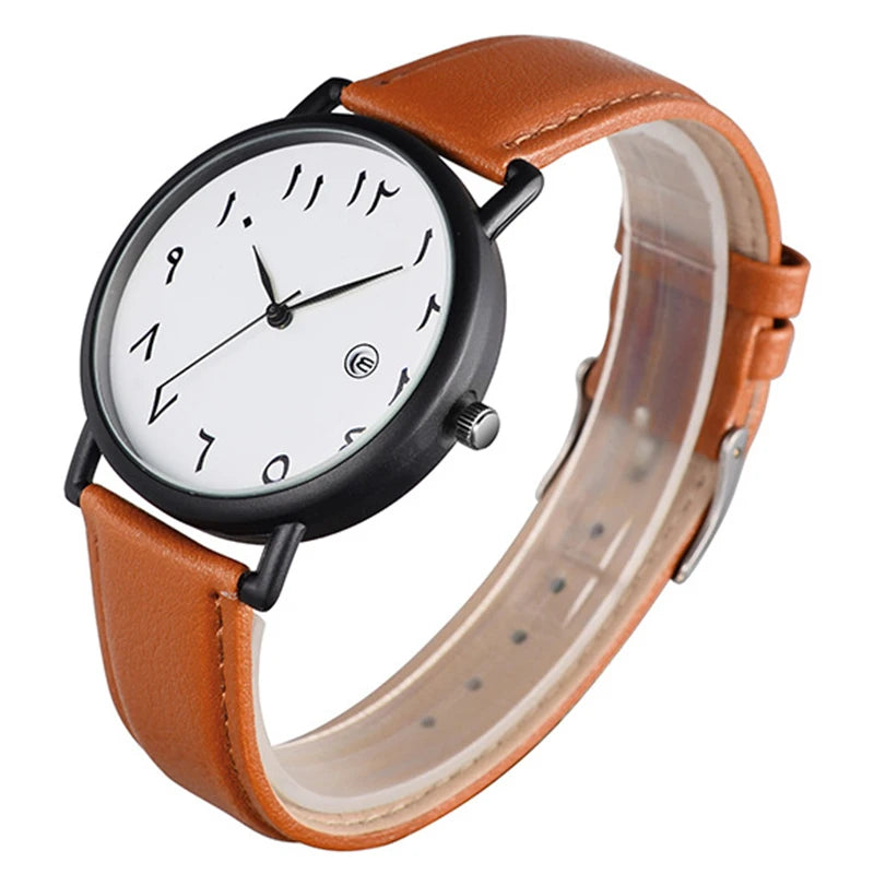 ZamanWatches Men's Leather Watches