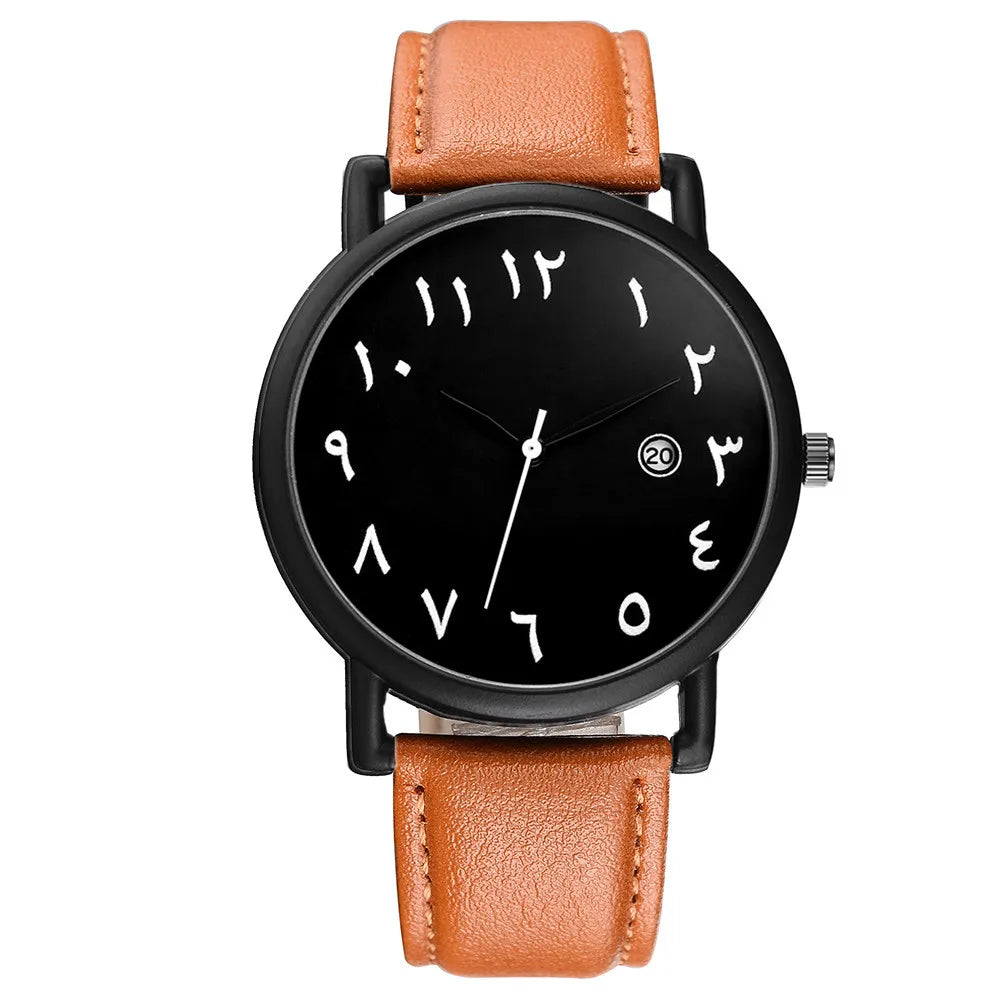 ZamanWatches Men's Leather Watches