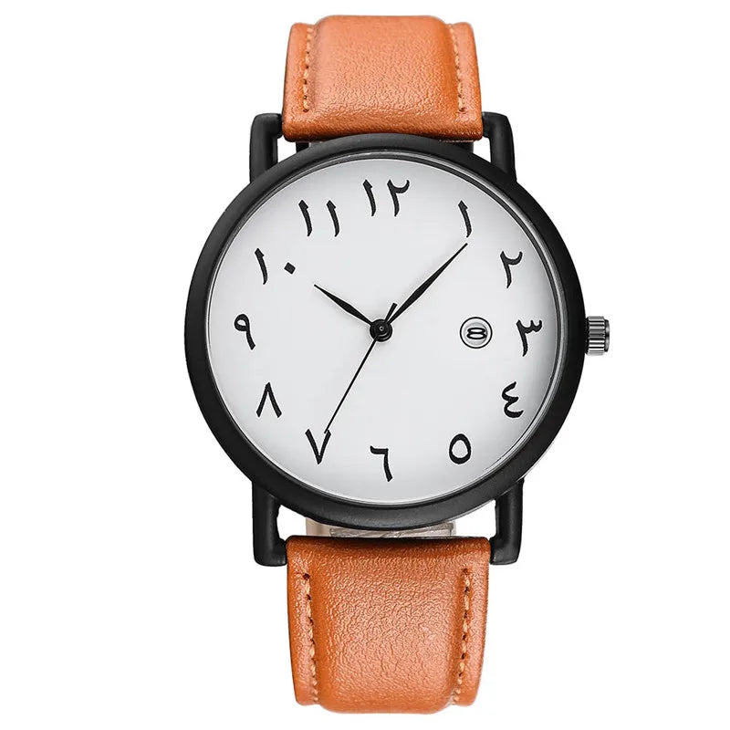 ZamanWatches Men's Leather Watches